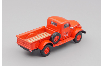 DODGE Power Wagon "A Self-Propelled Power Plant" 1945 Red