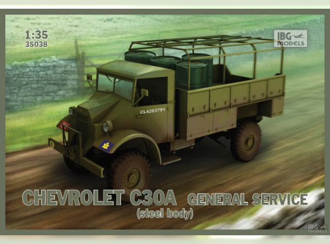 Сборная модель Грузовой автомобиль Chevrolet C30A General Service