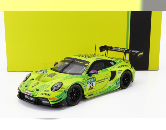 PORSCHE 911 992 Gt3 R Team Manthey Racing №91 Winner Dtm Season (2023) Thomas Preining, Yellow Green