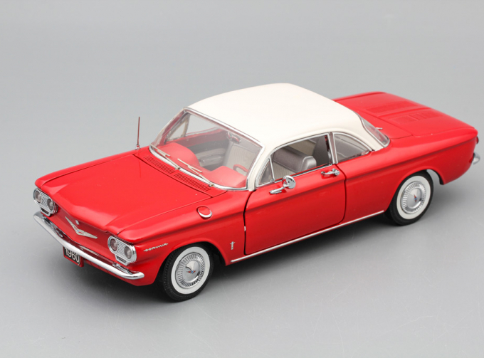 CHEVROLET Corvair, red / white