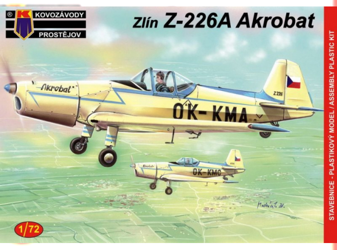 Сборная модель Самолет Zlin Z-226A Akrobat