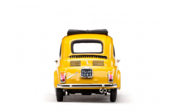 FIAT 500 F (1965), yellow 