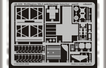 Фототравление Wellington Mk.I Mid.fuselage interior
