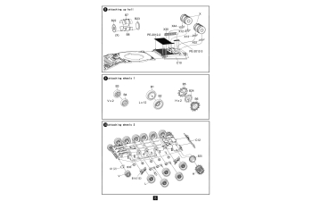 Сборная модель Russian танк Т-80BVD Main Battle Tank