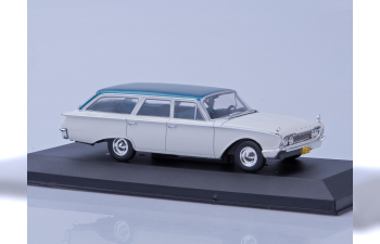 FORD Ranch Wagon (1960), white/metallic blue