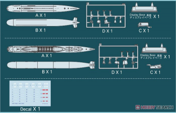 Сборная модель Type 093/094 Nuclear Power Submarine