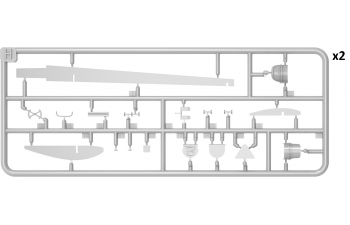 Сборная модель JUNKERS F13 Float Plane Military Airplane 1942