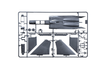 Сборная модель McDONNEL DOUGLAS F-15e Strike Eagle Military Airplane (1986)