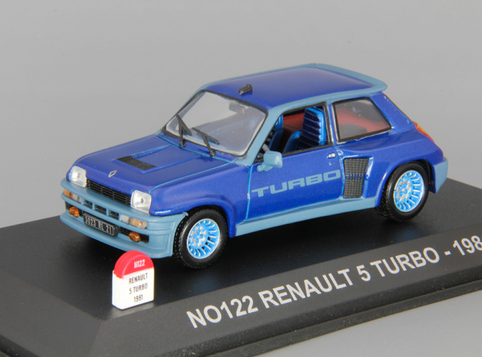 RENAULT R 5 Turbo (1981), blue