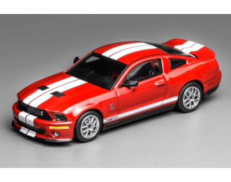 FORD Mustang SHELBY GT500 Super Snake Coupe (2007), red/white