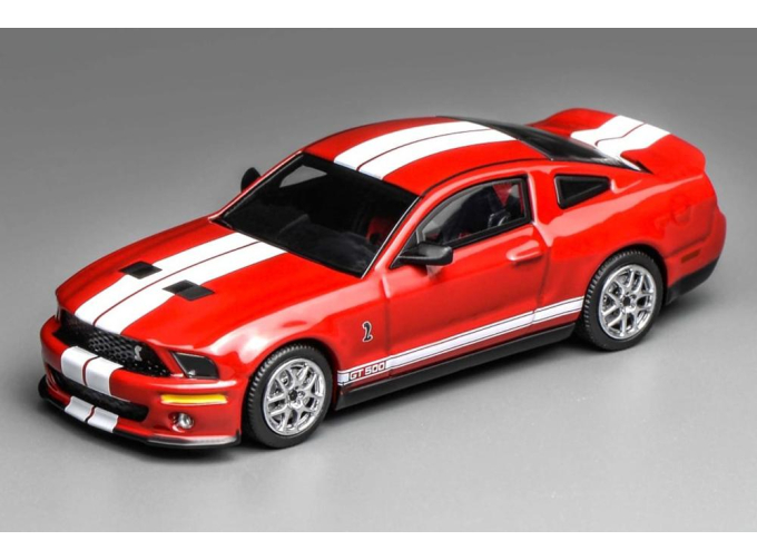 FORD Mustang SHELBY GT500 Super Snake Coupe (2007), red/white