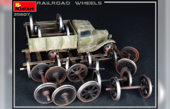 Сборная модель RAILROAD WHEELS