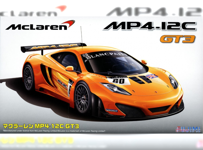 Сборная модель Mclaren MP4-12C GT3