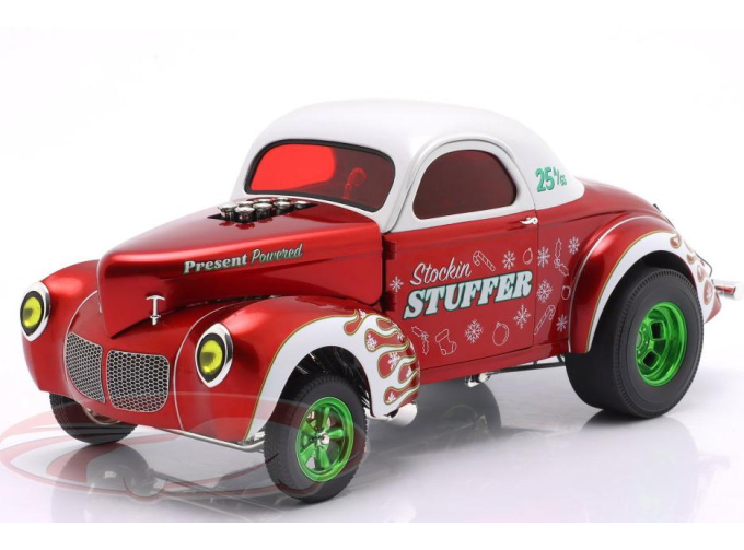 Willys Gasser Stockin Stuffer (1940), red / white