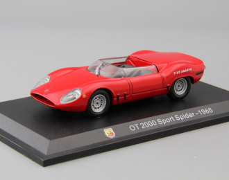 FIAT ABARTH OT 2000 Sport Spider (1966), red