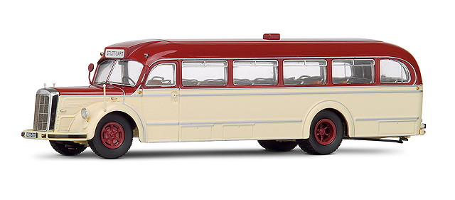 MERCEDES-BENZ O6600, red / creme