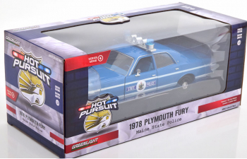 PLYMOUTH Fury Main State Police (1978), blue white