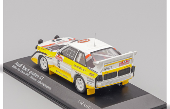 AUDI Sport Quattro S1 #5 "Audi Sport HB" Röhrl - Geistdörfer Winner Rally San Remo 1985