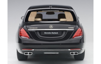 Maybach S 600 Pullman 2016 (black)