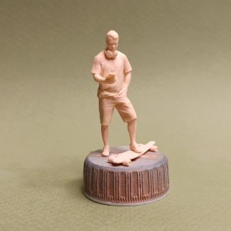 Фигура 0896 Пал Викторович, неокрашенная