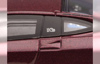 BUGATTI EB110 GT 1995 (LHD), бордовый