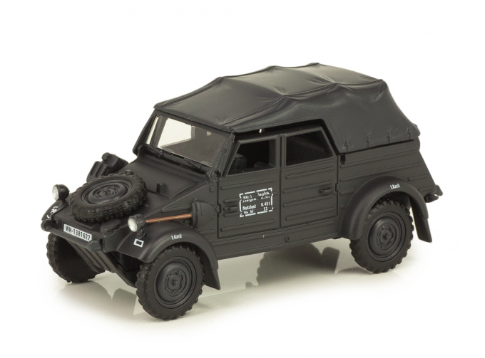 VOLKSWAGEN Kubelwagen type 82 1940 с тентом, dark grey