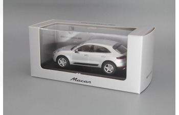 PORSCHE Macan 2014, rhodium silver metallic