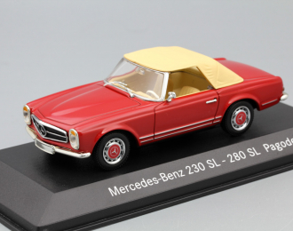 MERCEDES-BENZ 230SL-280SL Pagode (W113), red