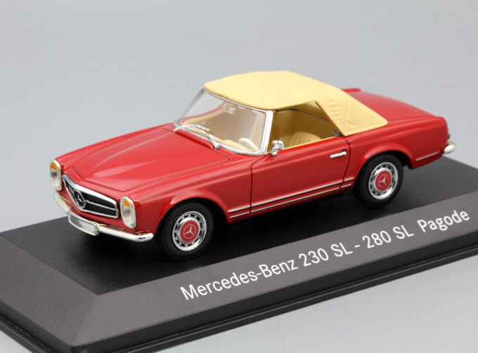 MERCEDES-BENZ 230SL-280SL Pagode (W113), red