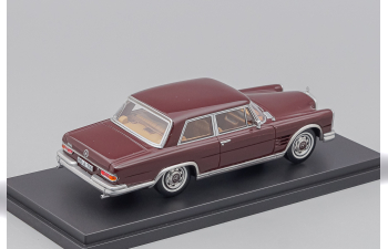 MERCEDES-BENZ 600 Nallinger Coupe (1963), dark red