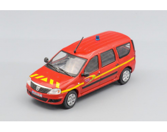 DACIA Logan MCV VL - Vehicule leger de liaison (Ardennes), Vehicules Legers Sapeurs-Pompiers 60