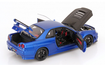 NISSAN Skyline GT-R (R34) Z-Tune, bluemetallic carbon