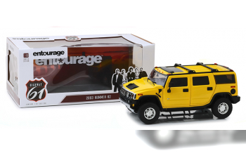 HUMMER H2 2003 Yellow (из т/с ''Красавцы")