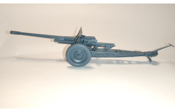 Сборная модель 107 мм пушка обр. 1910/30 года на металлических колесах