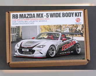 Конверсионный набор RB Mazda MX-5 Wide Body Kit для моделей T 24342(Resin+PE+Metal parts)