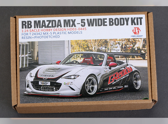 Конверсионный набор RB Mazda MX-5 Wide Body Kit для моделей T 24342(Resin+PE+Metal parts)