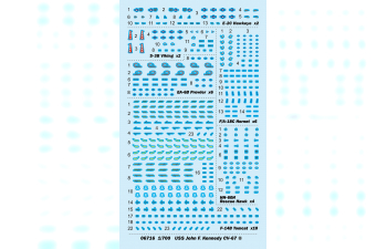 Сборная модель USS John F. Kennedy CV-67