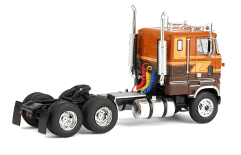 FORD COE 9000 Sleeper Tractor, Brown / Tan