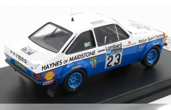 FORD Escort Mkii №23 Rally Rac Lombard (1978) J.Taylor - P.Short, White Blue