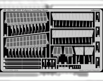 Фототравление MC.202 Folgore landing flaps