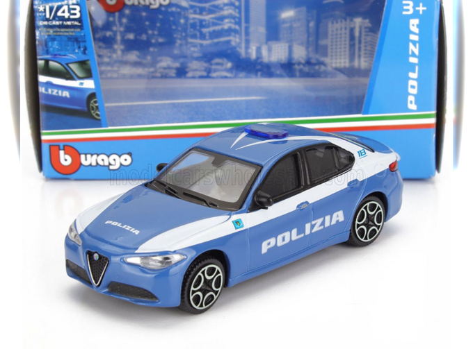 ALFA ROMEO Giulia Polizia (2016), blue/white