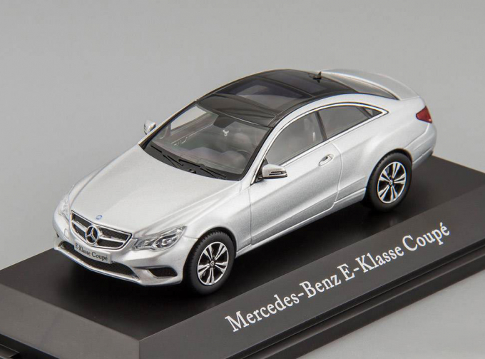 MERCEDES-BENZ E-Klasse Coupe C207 (facelift 2013), iridium silver