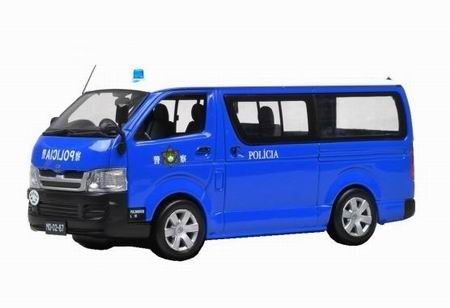 TOYOTA Hi-Ace Macau Police (2009), blue 