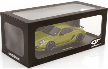 PORSCHE Cayman R (2012), light green-metallic