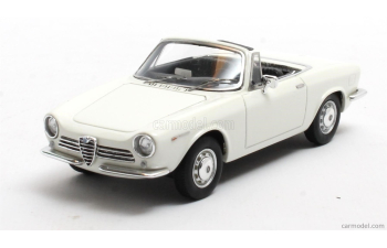 ALFA ROMEO Giulia Gt Cabriolet Spider Prototipo (1963) - Matrimonio - Just Married - Wedding With 2 Figures, White