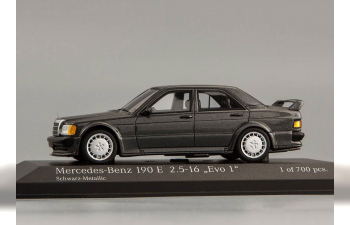 MERCEDES-BENZ 190 EVO 1 W201 (1990), grey metallic