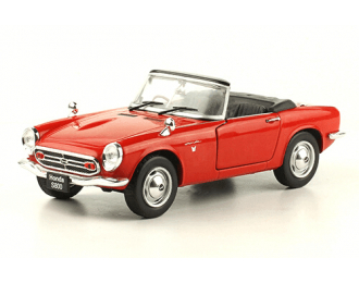 HONDA S800 cabriolet (1968), Auto Vintage, red