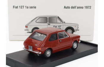 FIAT 127 1-series (1971) - Black Interior, Rosso Sierra - Red