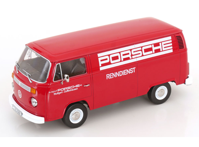 VOLKSWAGEN T2b Porsche Renndienst (1972), red