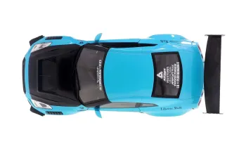 NISSAN GT-R (R35) W/ Liberty Walk bodykit 2.0 (2024), blue